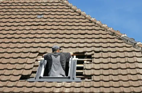 Pose de velux - Tourville-sur-Sienne